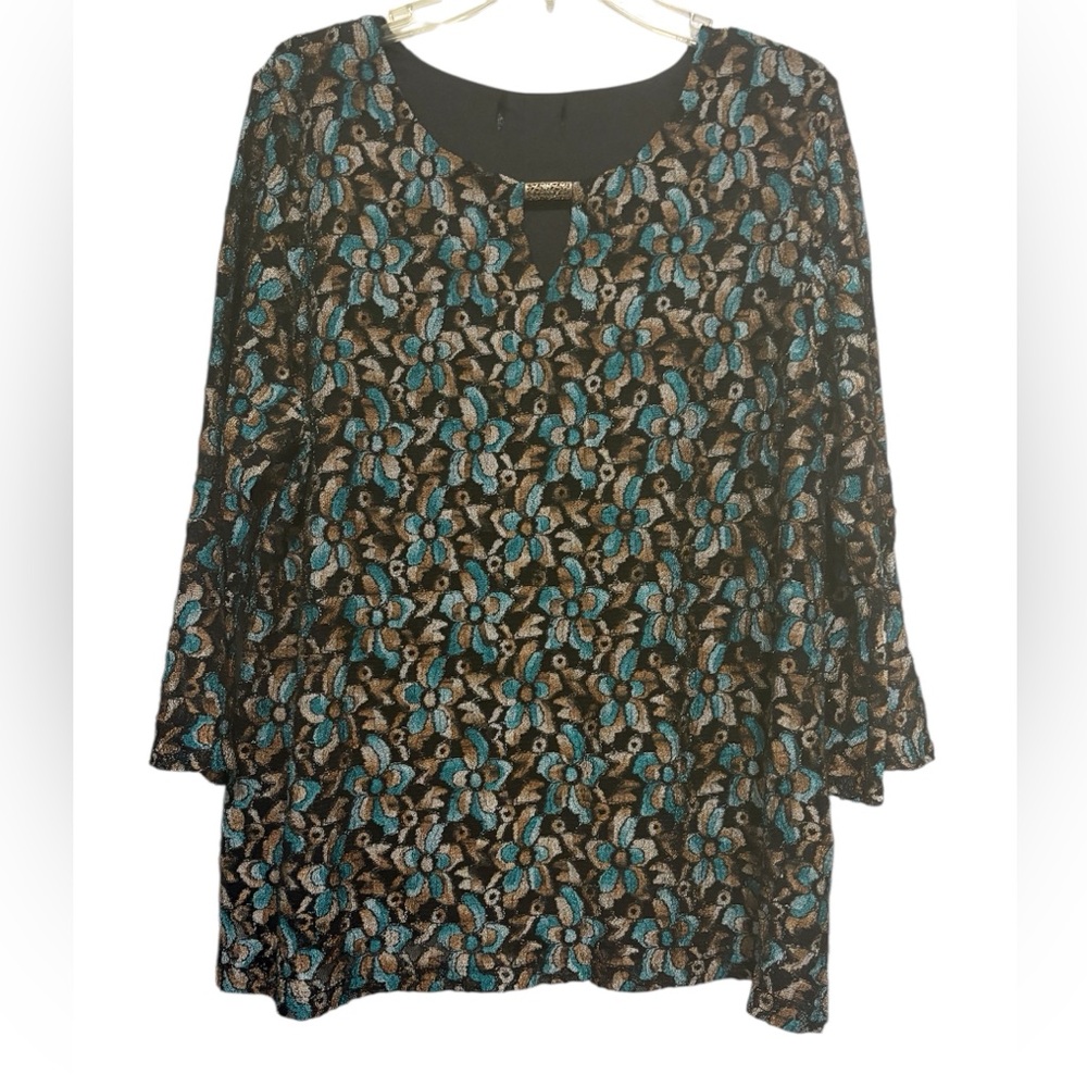 Floral Patterned Women's Top - Picture 1 of 6